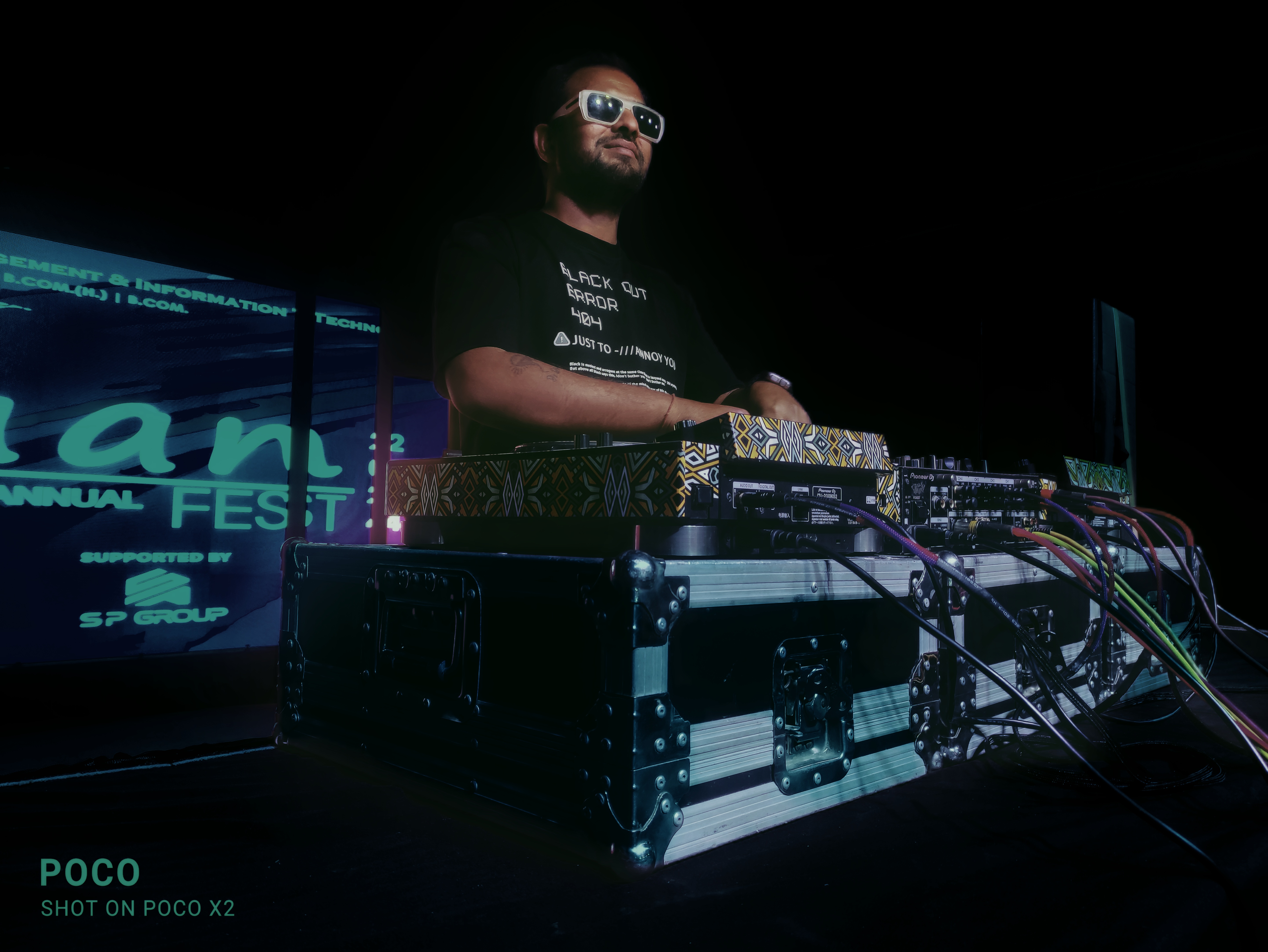 DJ Dhruv Bhuj performing live