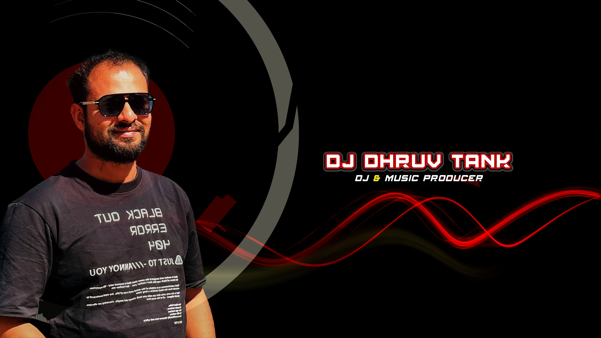 DJ Dhruv Bhuj performing live